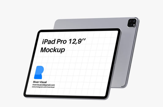 12.9 inch iPad Pro Mockup for Designers and Developers