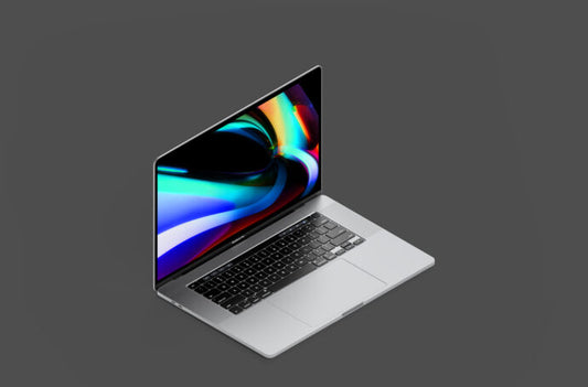 16-inch MacBook Pro Isometric Mockup