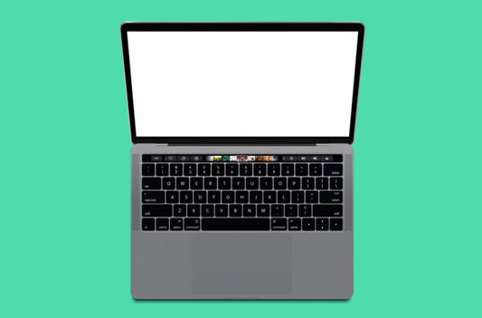 2016 MacBook Pro with Touchbar Mockup