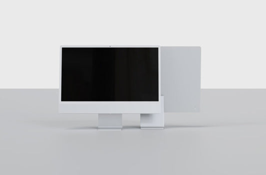 2021 iMac Mockup Set in Various Colors