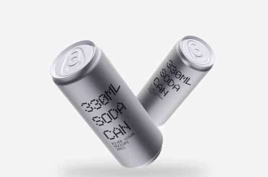 330 ml Soda Cans Mockup: Create Realistic Mockups for Your Soda Cans