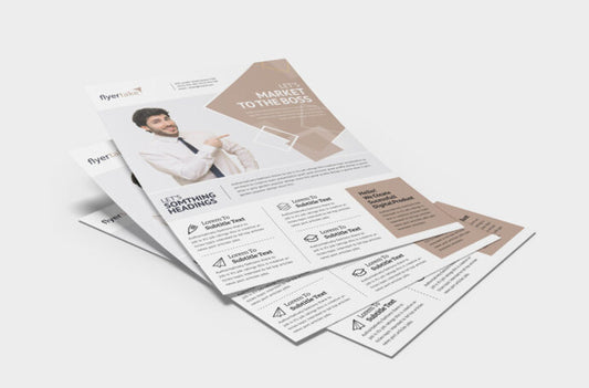 A4 Flyers Mockup: Showcase Your Designs with Realistic Mockups