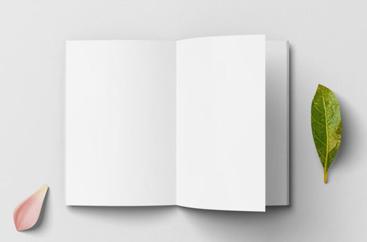 A4 Magazine Mockup Template for Open Design