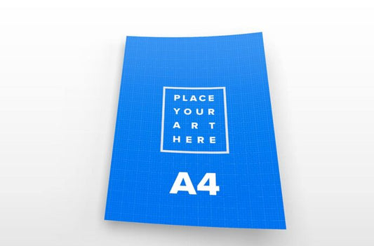 A4 Paper Mockup Sheets for Designers