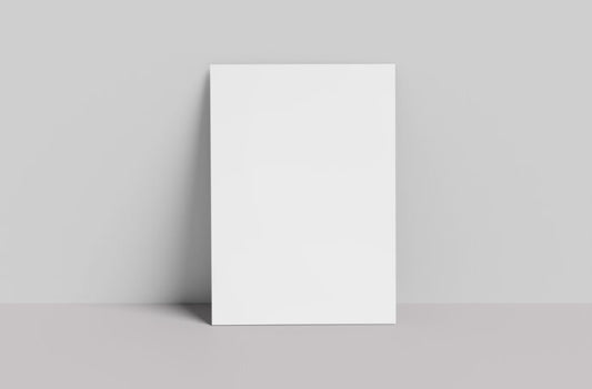 A4 and A5 Paper Display Mockup Template