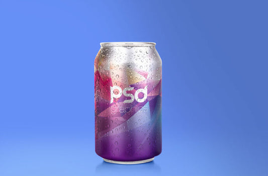 Aluminium Can Mockup for Soda