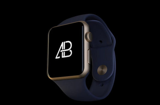 Apple Watch Floating Mockup