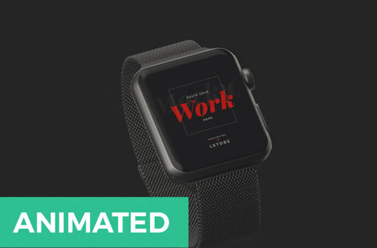 Apple Watch Mockup with Animation