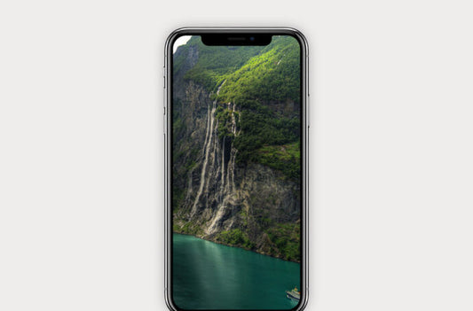 Basic iPhone X Mockup Template