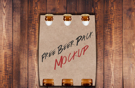 Beer Packaging Mockup Template