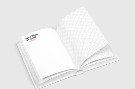 Book Mockup Template for Open Design