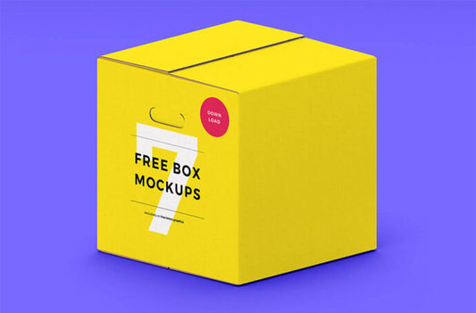 Bundle of Big Box Mockups