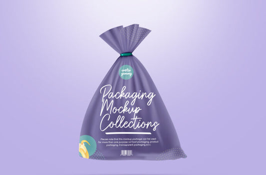 Bundle of Giant Food Packaging Mockups