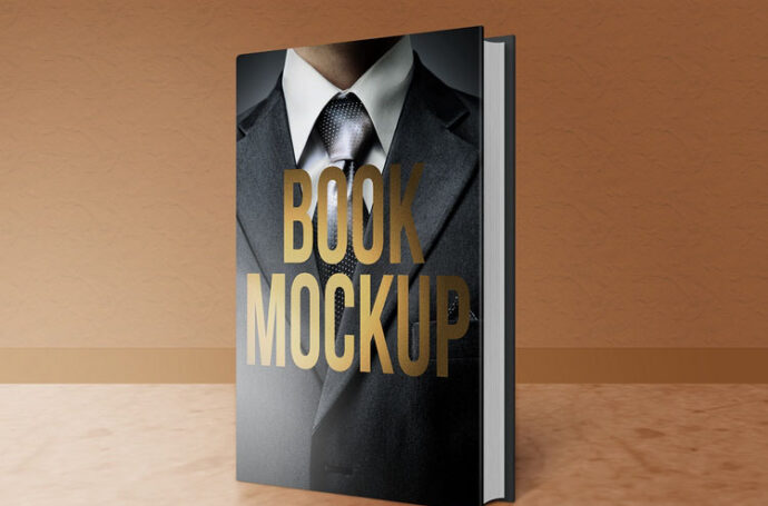 Bundle of Hardcover Book Mockups