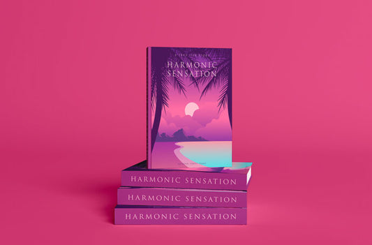 Bundle of Hardcover Book Presentation Mockups