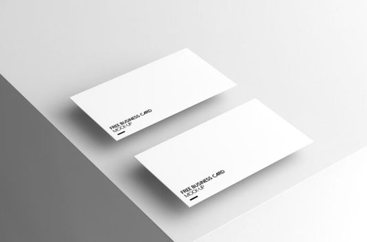 Bundle of Minimal Business Card Mockups