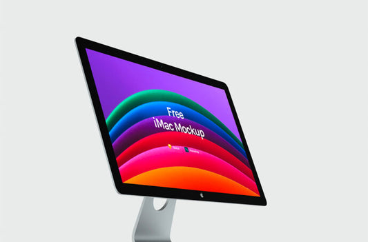 Bundle of Realistic and Matte iMac Mockups