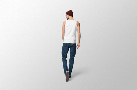 Bundle of Tank Top and Shirt Mockup