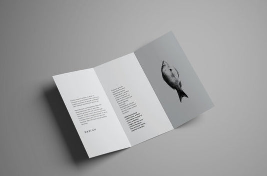 Bundle of Tri-fold Brochure Mockups