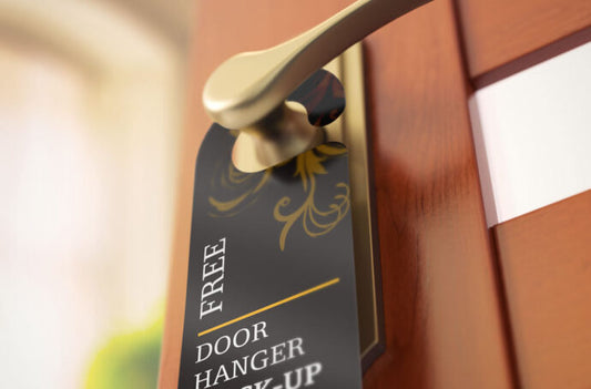 Collection of Door Hanger Design Templates