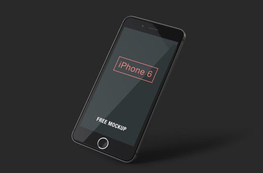 Collection of iPhone 6 Mockups with Floating Effect