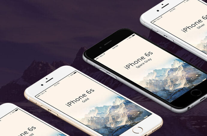 Collection of iPhone 6s Mockups for a Professional Look