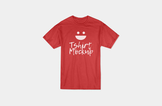 Cotton Tee Mockup for Apparel Designers