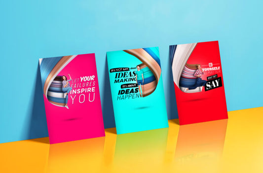 Create Mockups for Three Flyers