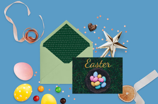 Create Your Own Easter Card Scenes with this Mockup Set