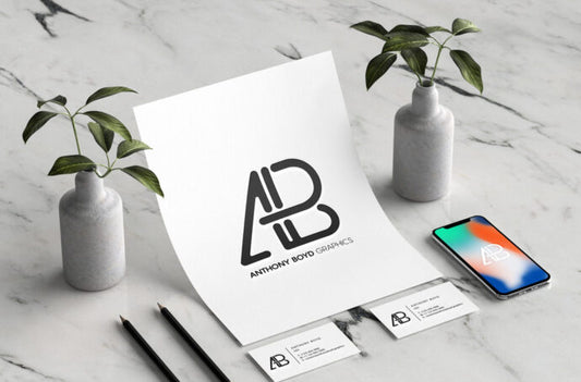 Create a Brand Identity with iPhone Mockup