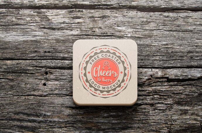 Create a Coaster Mockup for Your Brand