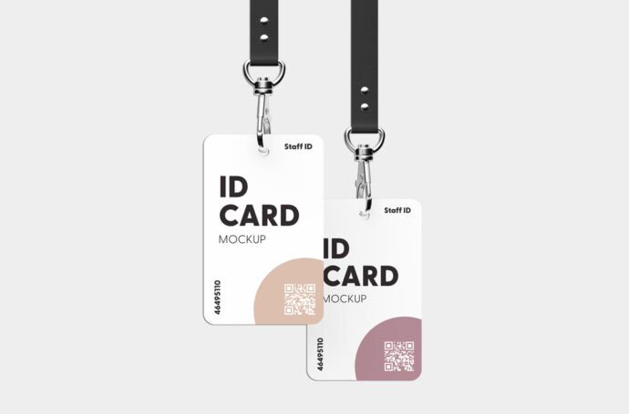 Create a Mockup for Lanyard ID Badges