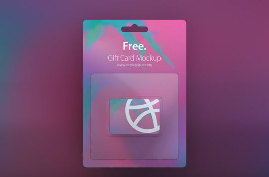 Create a Mockup for a Gift Card