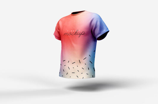 Create a Mockup of a Floating T-Shirt