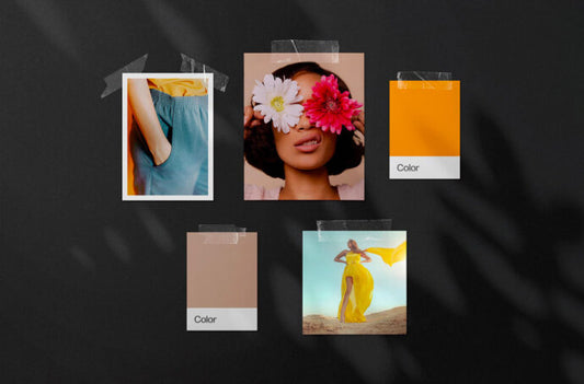 Create a Moody Aesthetic Mockup for Your Moodboard