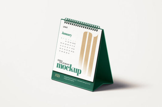 Create a Professional Desk Calendar Mockup for Your Business