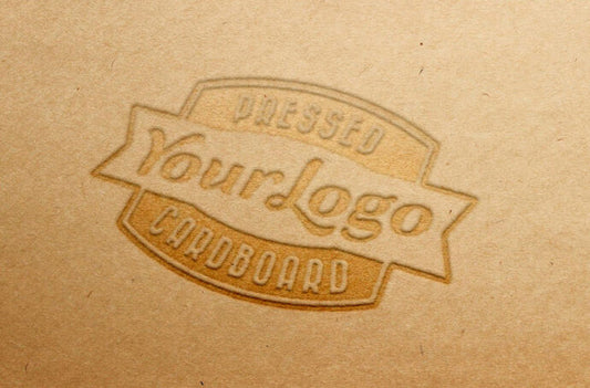 Create a Realistic Mockup of Your Logo on Cardboard