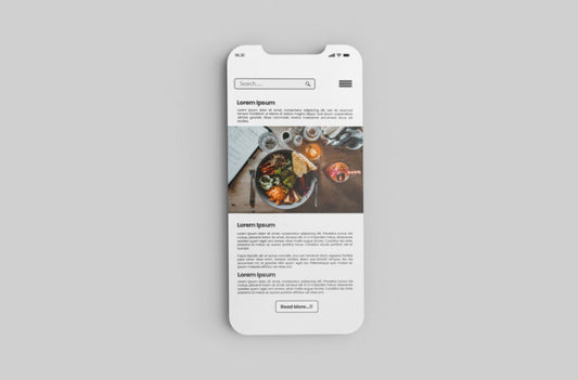 Creating a Mockup of the iPhone User Interface Screen