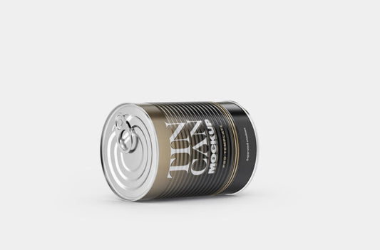 Creating a Tin Can Mockup for Effective Visual Presentation