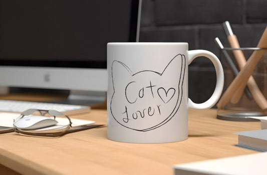 Desk Mockup with Mug