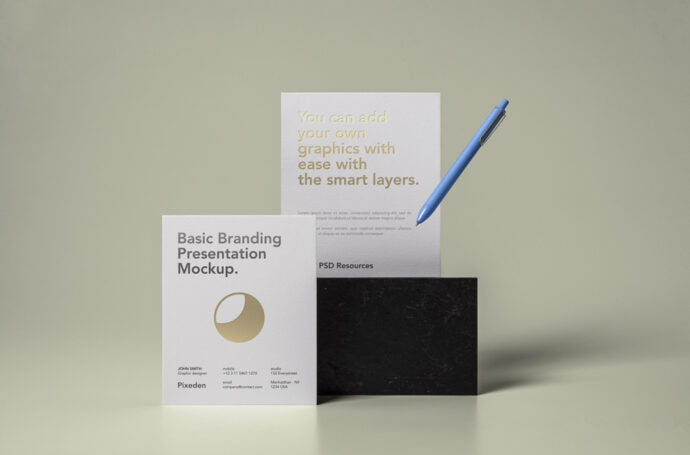 Easy Branding Paper Mockup Template