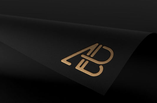 Foil Mockup with Embossed Logo