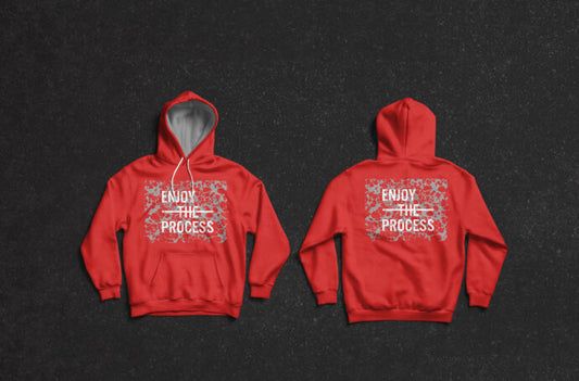 Front and Back Hoodie Mockup Template