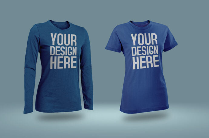 Gender-neutral T-Shirt Mockup Template