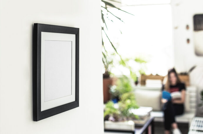 Generate Mockups for Black Picture Frames