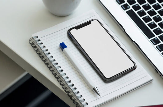 Generate Mockups of iPhone 13 on Desk for Marketing and Design