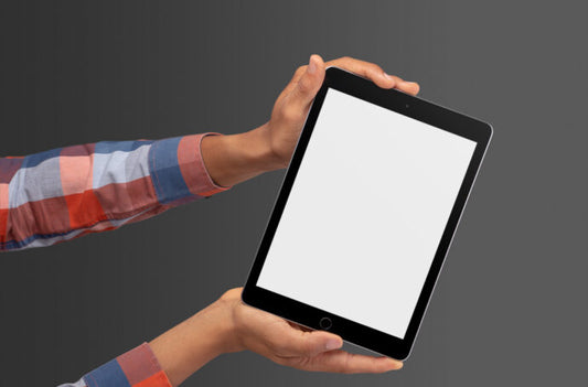 Generate iPad Mockup with Hands