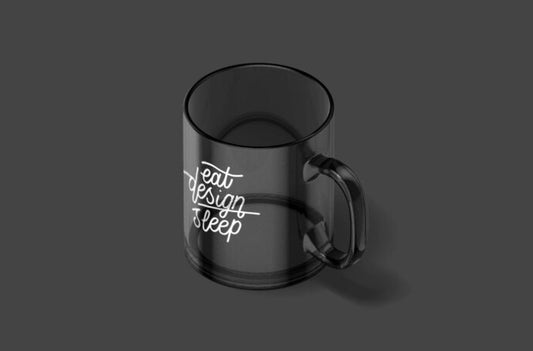 Glass Mug Mockup with Animation