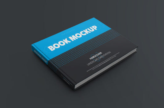 Hardcover Book Mockup for Landscapes