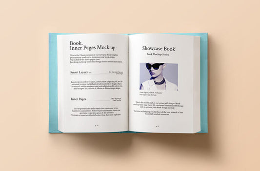 Hardcover Book Mockup for Open Design